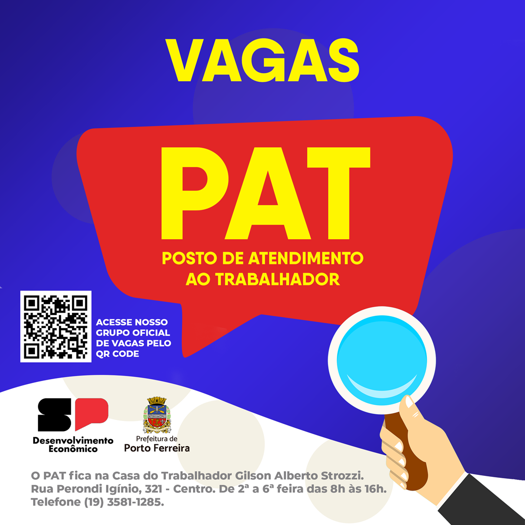 VAGAS PAT 30/03/2026