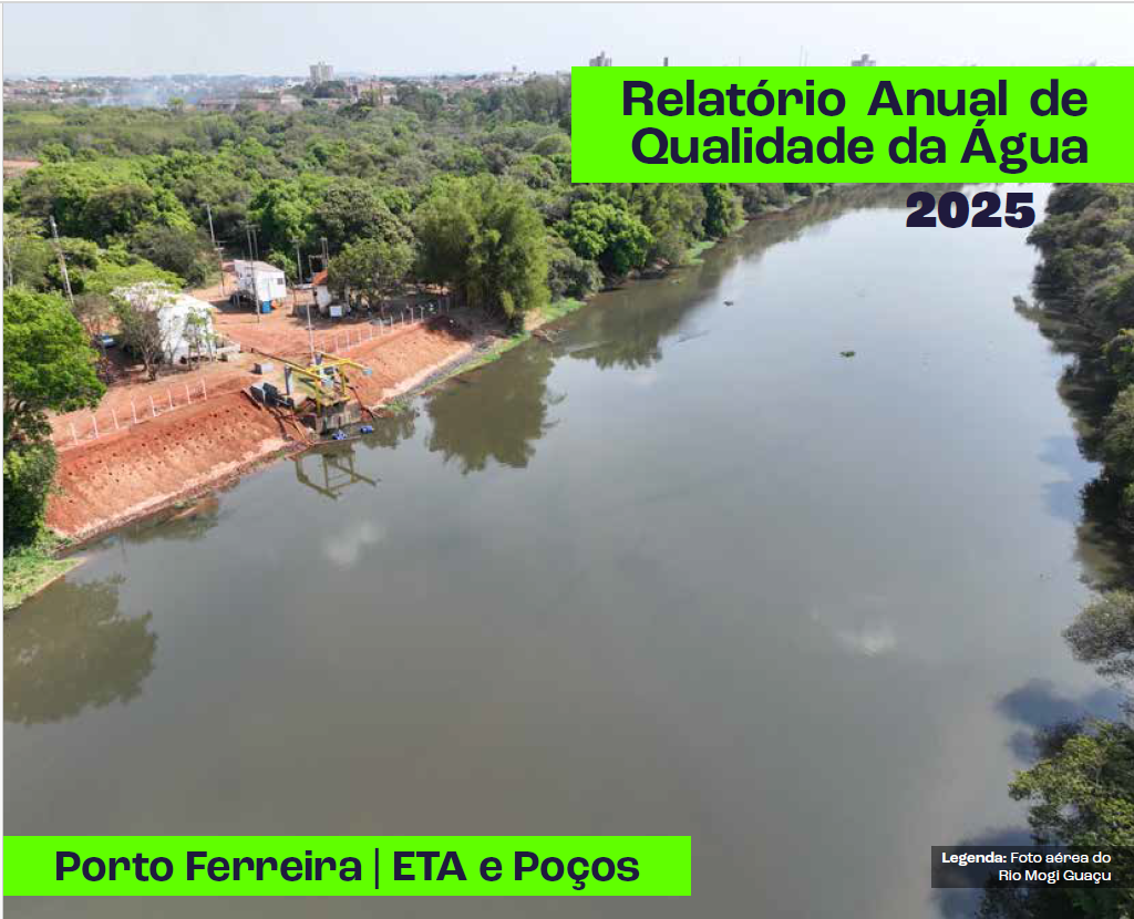 BRK disponibiliza Relatório Anual de Qualidade da Água 2025