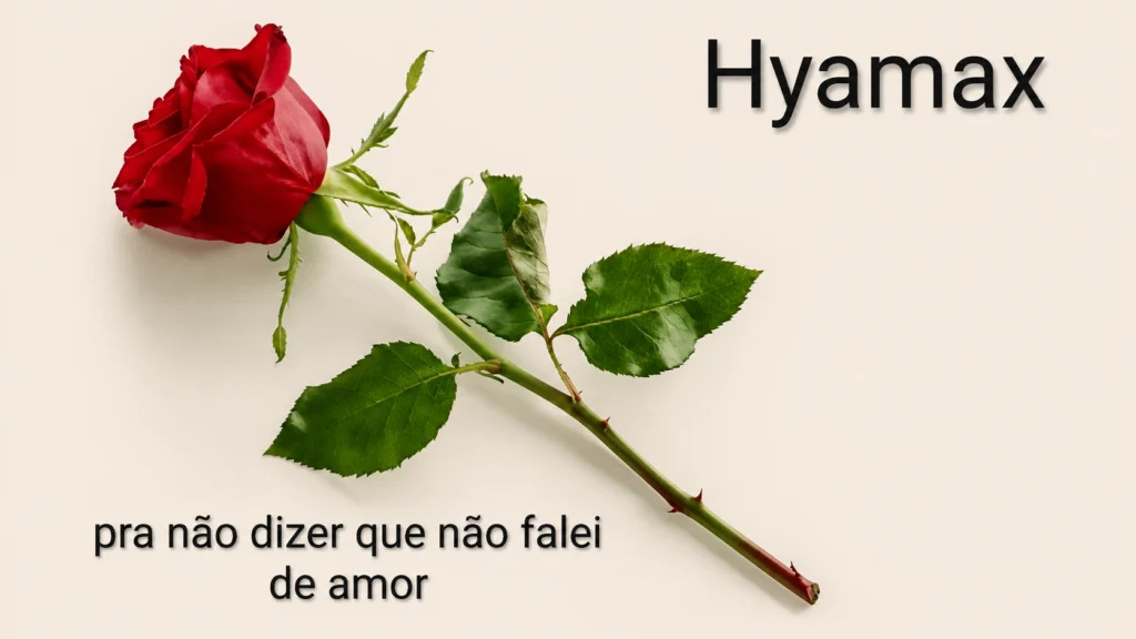 A Hyamax apresenta “No portão de embarque”, primeiro lançamento do álbum “Pra não dizer que não falei de amor”